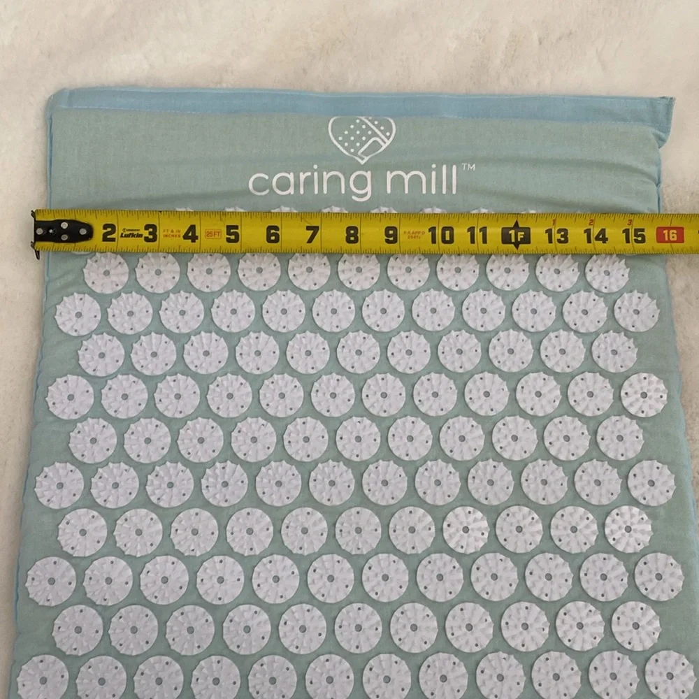 Acupressure Mat by Caring Mill    Blue and White New. Unused